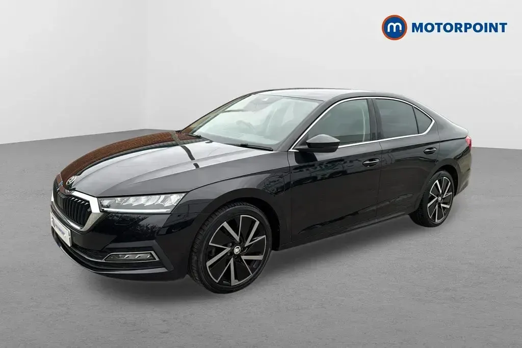 Usado Skoda Octavia SE L 2021 Negro Utilitario