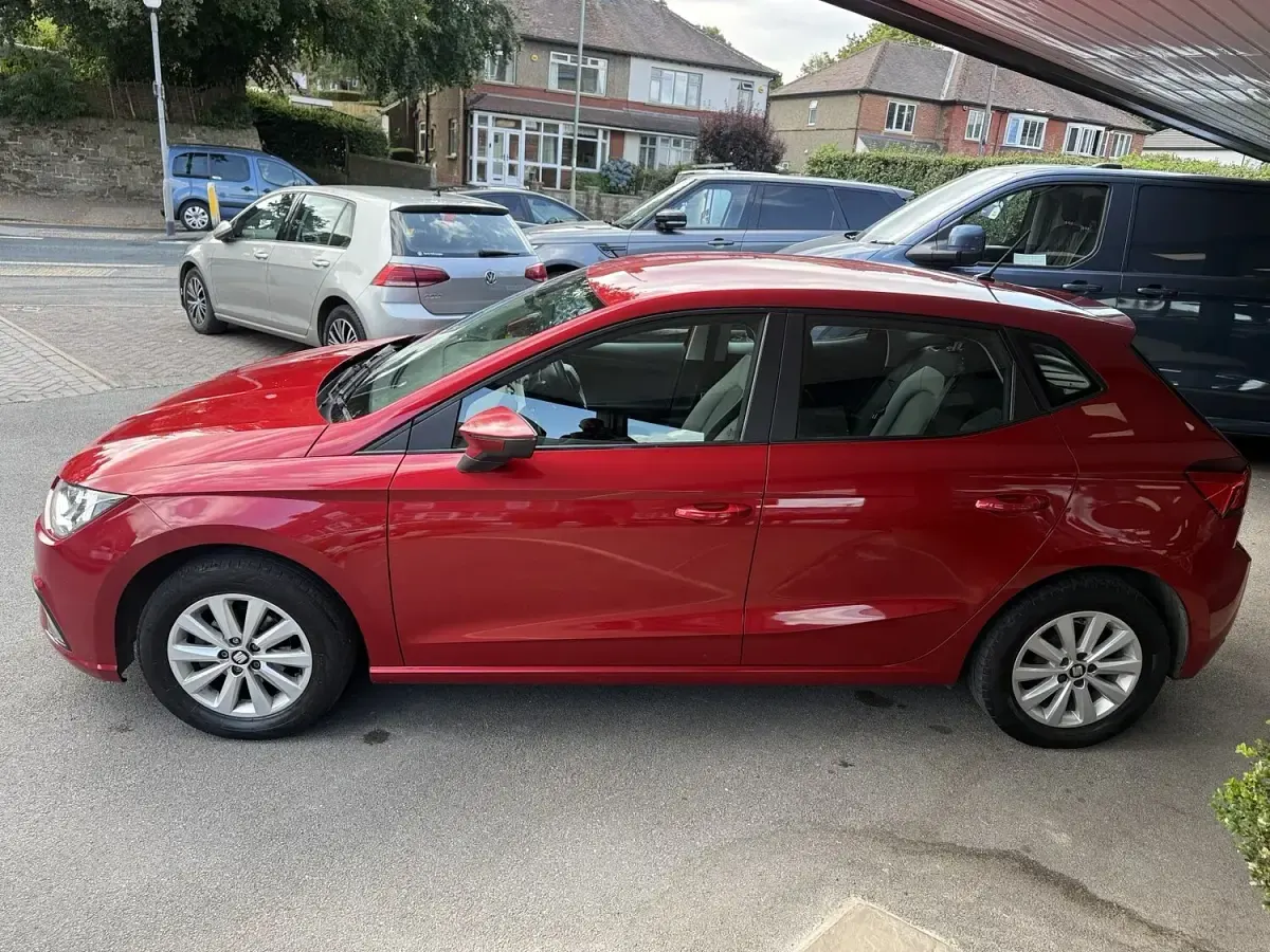 Used Seat Ibiza SE 75 HP (55 kW) 2017 Red Hatchback