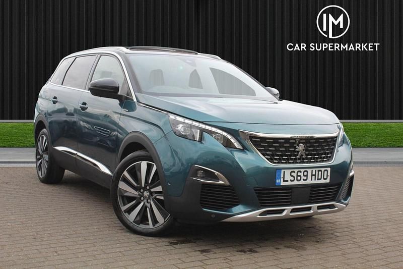 Green Used 2019 Peugeot 5008 Premium MPV | £14,885 (Fair price) - Image 1/4