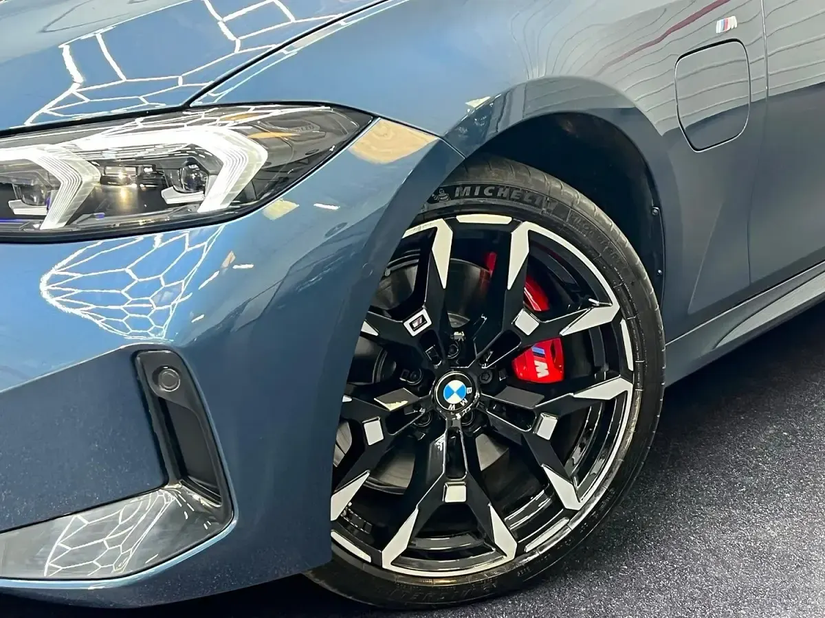 New BMW 330e M Sport 2026 Blue Sedan