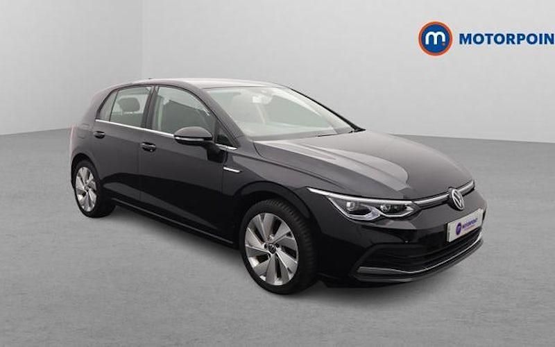 Used VW Golf VIII Style 131 HP (96 kW) 2023 Black Hatchback