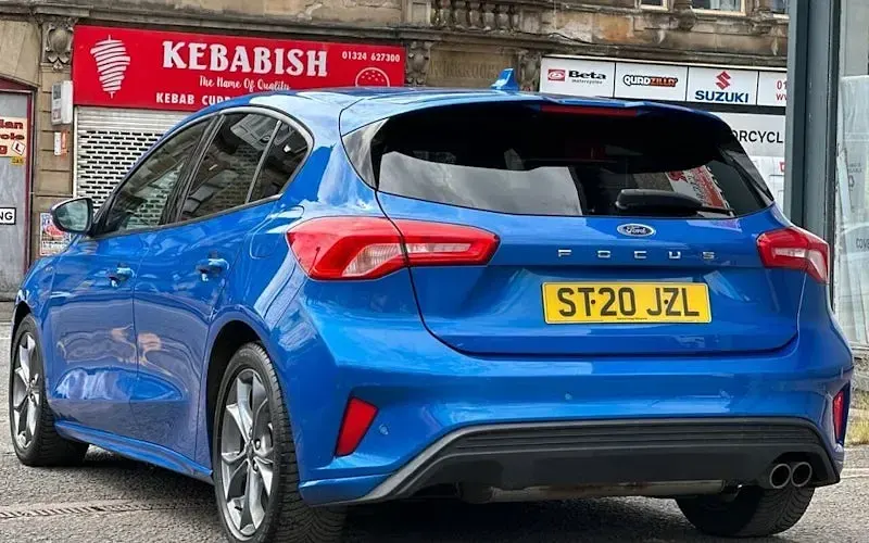 Used Ford Focus ST-Line 150 HP (110 kW) 2020 Blue Hatchback
