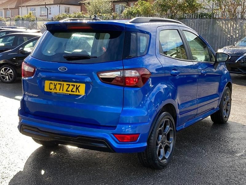 Used Ford Ecosport ST-Line 125 HP (91 kW) 2021 Blue SUV