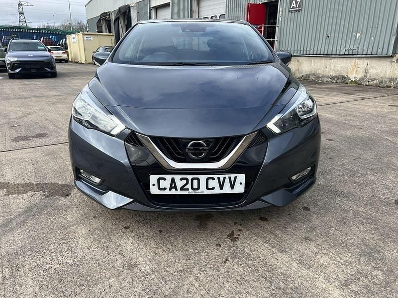 Used Nissan Micra Acenta 99 HP (72 kW) 2020 Grey Hatchback