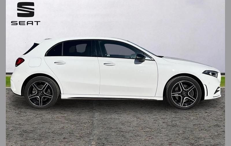 Used Mercedes A250 AMG Line Premium 214 HP (157 kW) 2021 White Hatchback