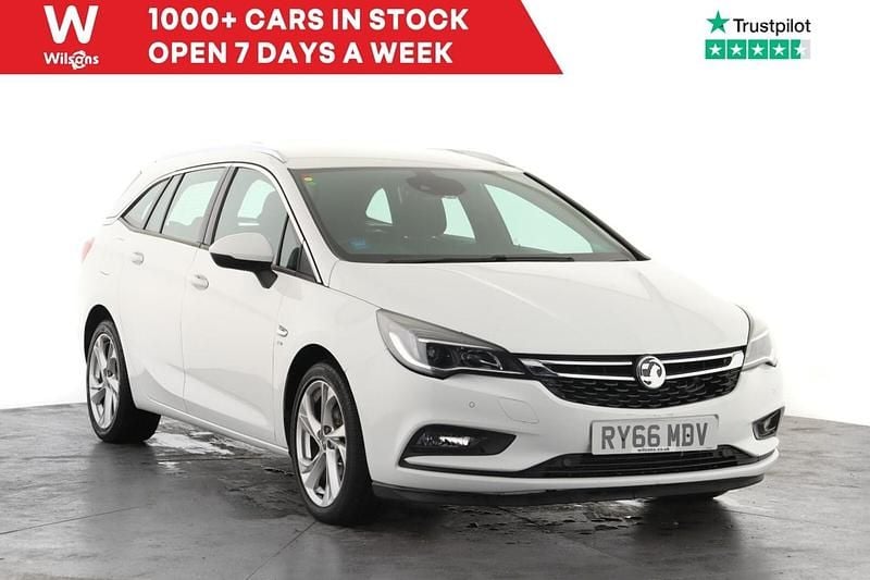 Used Vauxhall Astra SRi 2016 White Estate