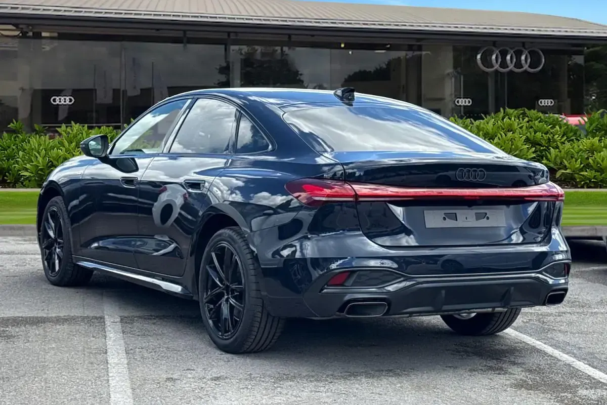 New Audi A5 Black Edition 2026 Blue Hatchback