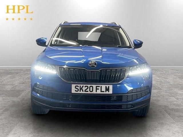 Used Skoda Karoq SE L 150 HP (110 kW) 2020 Blue SUV