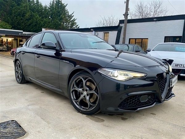 Black Used 2017 Alfa Romeo Giulia Saloon Veloce Sedan | £18,995 (Expensive) - Image 1/4