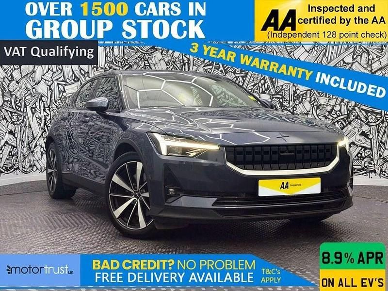 Blue Used 2021 Polestar 2 Pilot Hatchback | £17,795 (Fair price) - Image 1/2