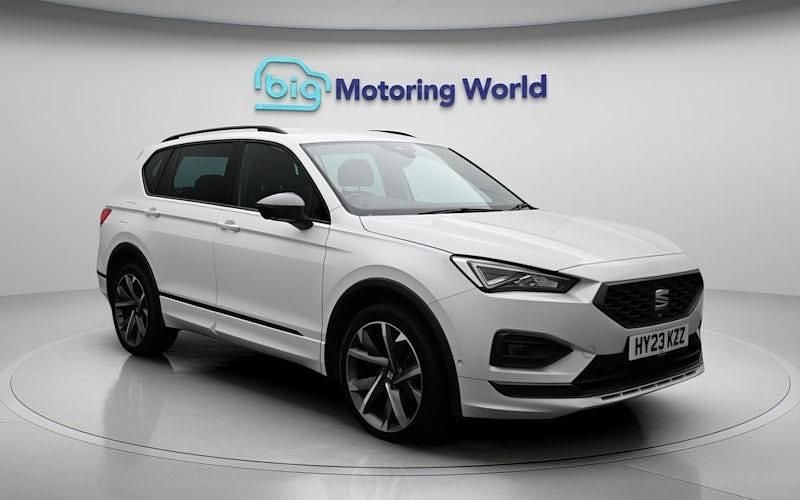Second-hand Seat Tarraco FR Sport 150 CP (110 kW) 2022 Alb SUV