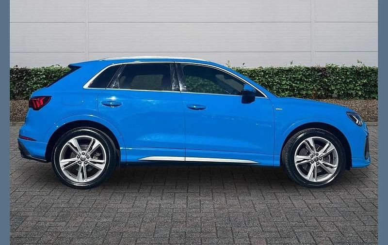 Used Audi Q3 S-Line 226 HP (166 kW) 2018 Blue SUV