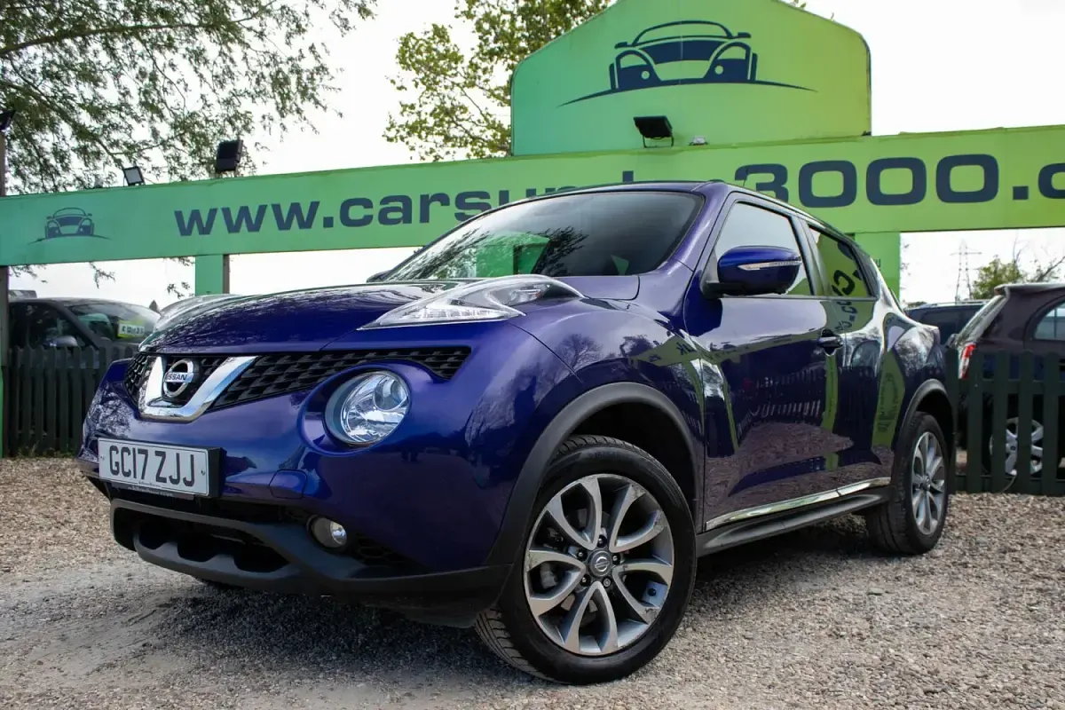 Used Nissan Juke Tekna 110 HP (80 kW) 2017 Blue SUV
