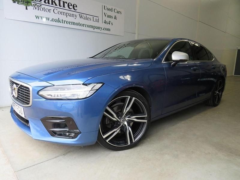 Blue Used 2018 Volvo S90 R-Design Sedan | £14,295 (Good price) - Image 1/4