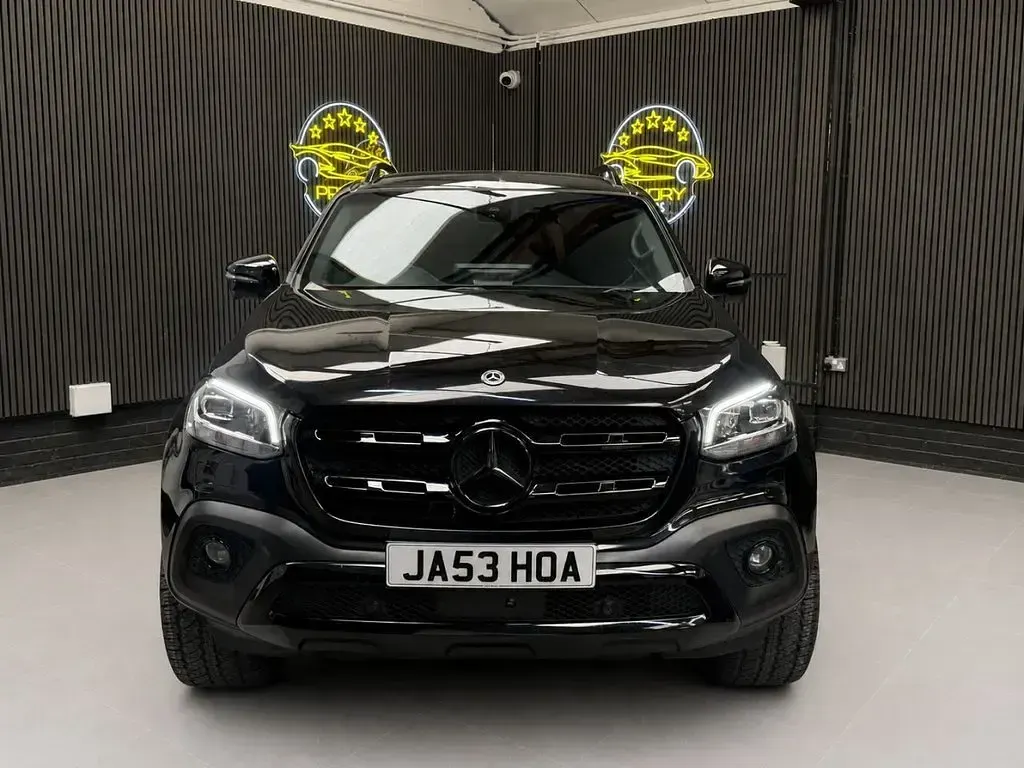 Used Mercedes X250 2018 Black Pickup
