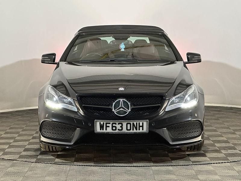 Used Mercedes E220 AMG 170 HP (125 kW) 2013 Black Cabriolet