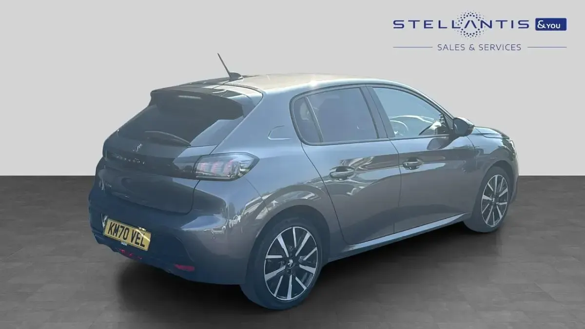 Used Peugeot 208 Allure Premium 99 HP (72 kW) 2020 Grey Hatchback