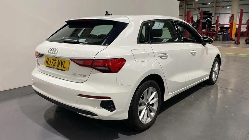 Used Audi A3 Premium 110 HP (80 kW) 2023 White Sedan