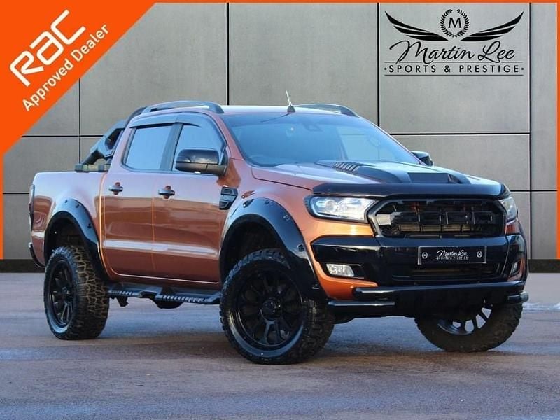 Orange Used 2018 Ford Ranger Wildtrack Pickup | £16,990 (Fair price) - Image 1/4