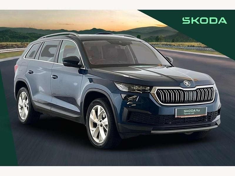 Blue Used 2022 Skoda Kodiaq SE L SUV | £22,890 (Fair price) - Image 1/3