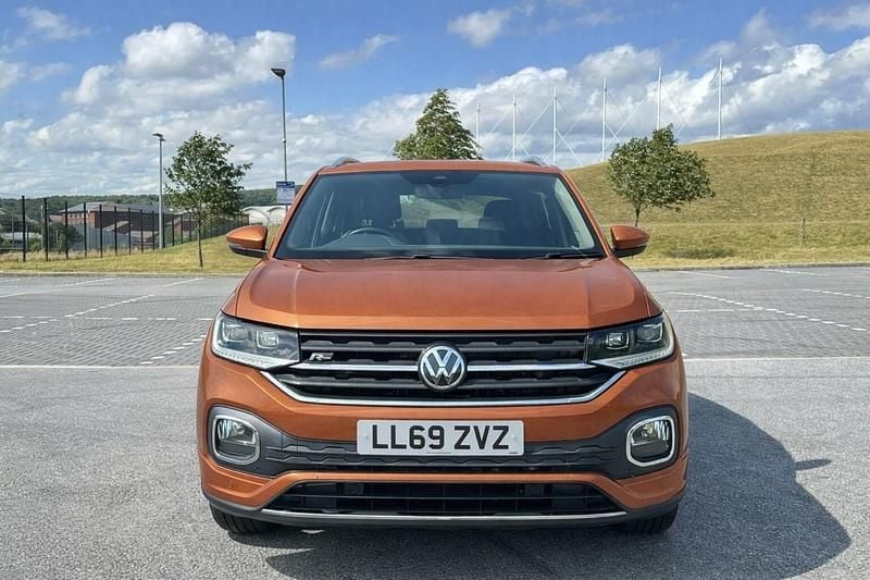 Used VW T-Cross R-line 2019 Orange SUV