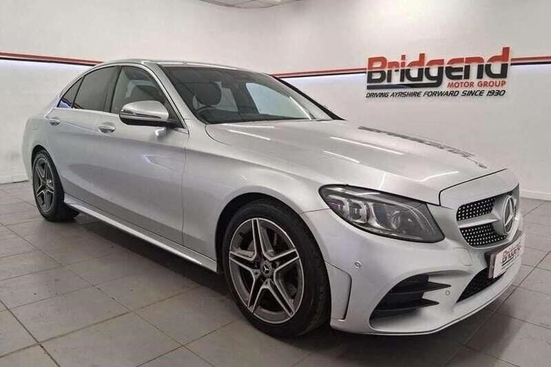 Silver Used 2020 Mercedes C200 AMG line Sedan | £16,999 (Fair price) - Image 1/1