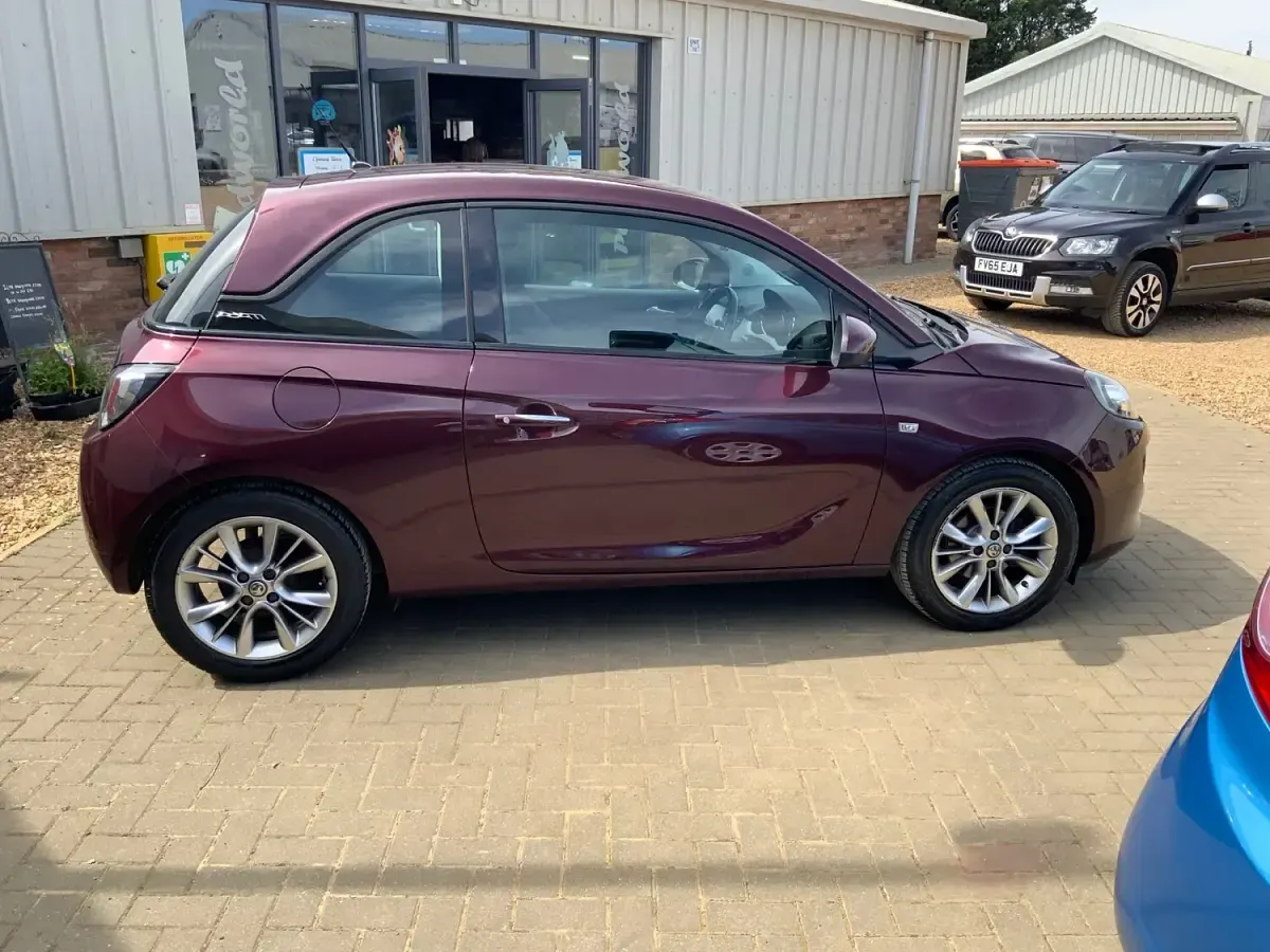 Used Vauxhall Adam Jam 87 HP (63 kW) 2014 Red Hatchback