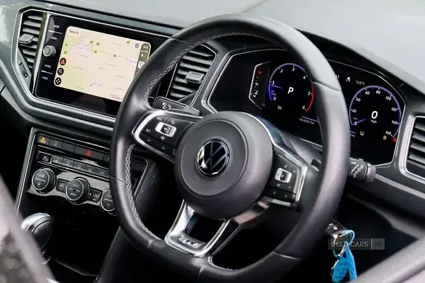 Used VW T-Roc R-line 150 HP (110 kW) 2021 Grey SUV