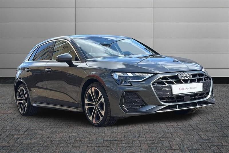 Used Audi A3 S-Line 150 HP (110 kW) 2024 Grey Hatchback