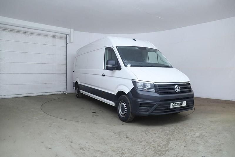 White Used 2021 VW Crafter Trendline Van | £12,490 (Fair price) - Image 1/4
