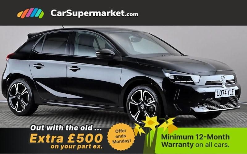 Used Vauxhall Corsa 131 HP (96 kW) 2024 Black Hatchback