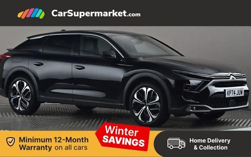 Black Used 2024 Citroën C5 X PureTech Estate | £18,497 (Fair price) - Image 1/3