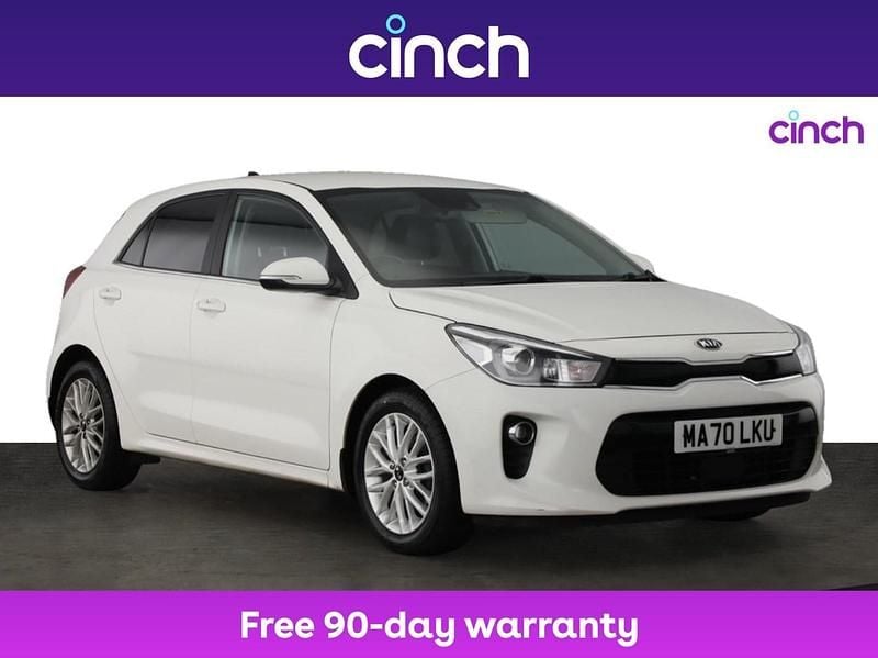 White Used 2020 Kia Rio 3 Hatchback | £10,349 (Fair price) - Image 1/3
