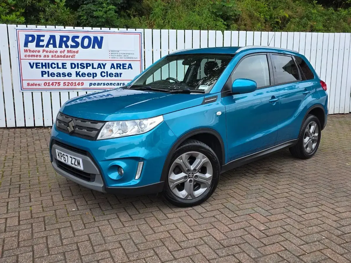 Used Suzuki Vitara SZ-T 120 HP (88 kW) 2017 Turquoise SUV