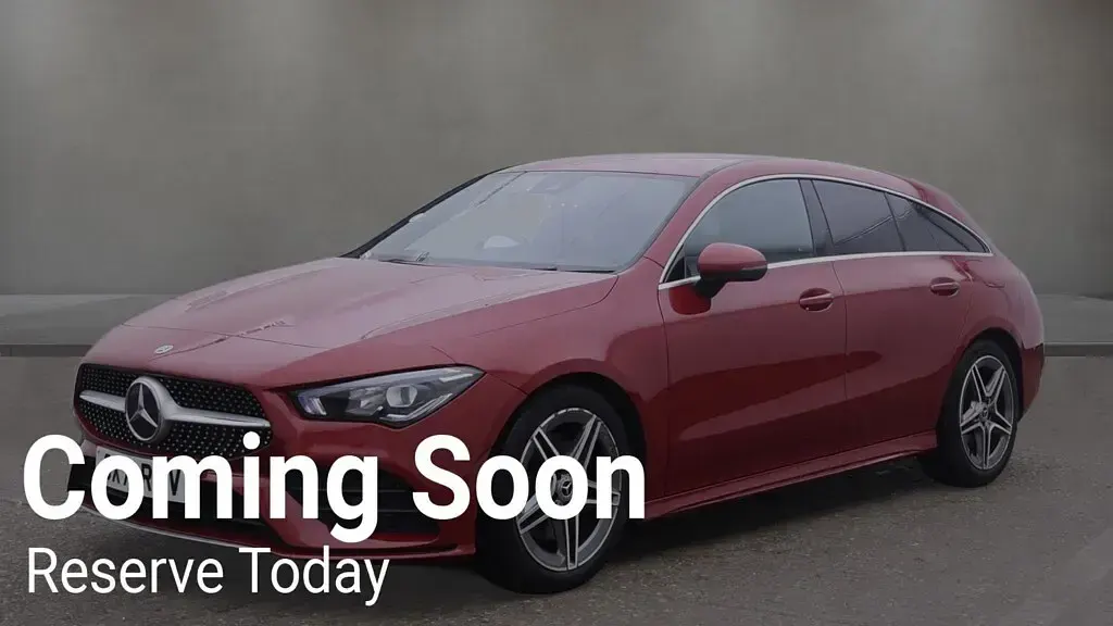 Used Mercedes CLA200 AMG line 2021 Red Coupe