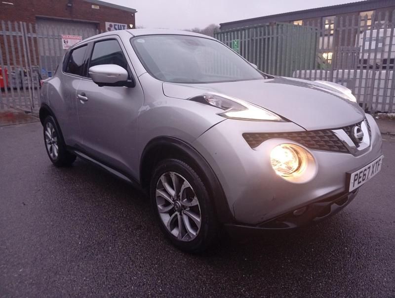 Used Nissan Juke Tekna 2017 Silver SUV
