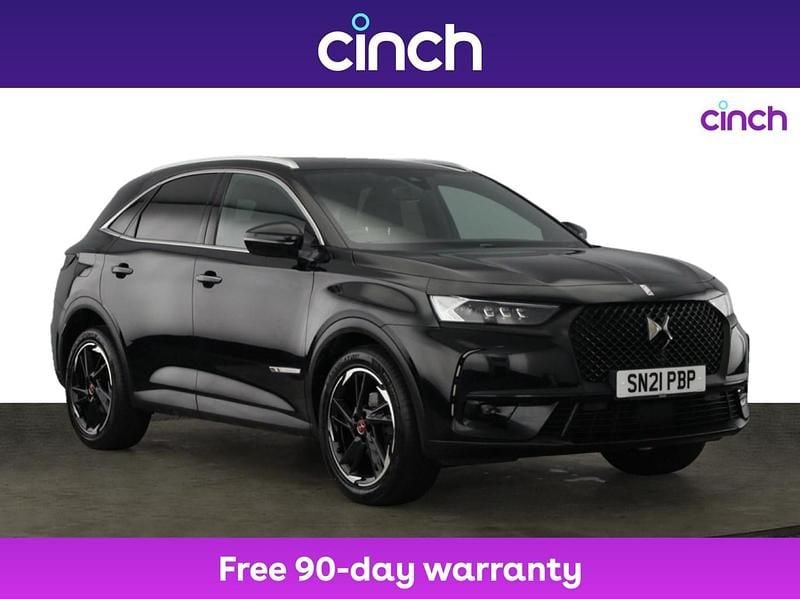 Black Used 2021 DS Automobiles DS7 Crossback Performance SUV | £16,499 (Fair price) - Image 1/3