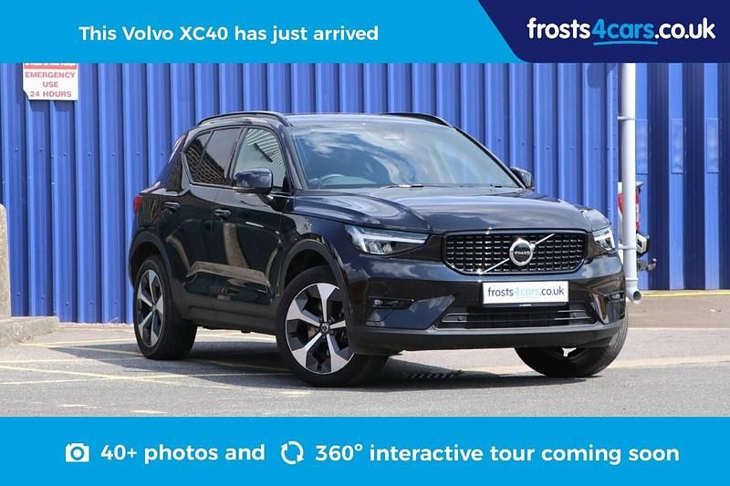Black Used 2024 Volvo XC40 Plus SUV | £31,995 (A bit pricey) - Image 1/4