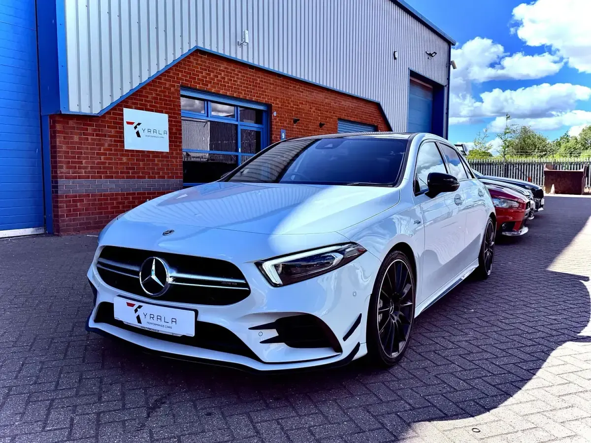 Used Mercedes A35 AMG Premium Plus 2022 White Hatchback