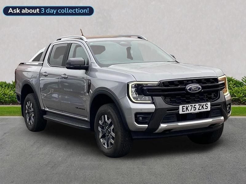 Silver New 2025 Ford Ranger Wildtrack Pickup | £49,899 - Image 1/4