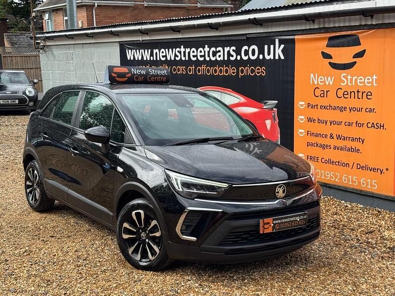 Black Used 2021 Vauxhall Crossland S SUV | £9,784 (Fair price) - Image 1/3