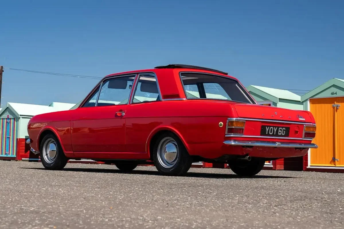 Used Ford Cortina 1969 Red Sedan