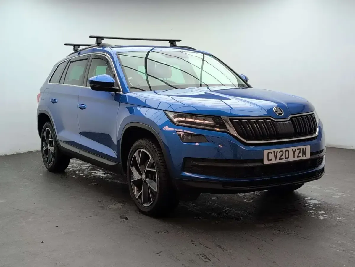 Used Skoda Kodiaq SE L 150 HP (110 kW) 2020 Blue SUV