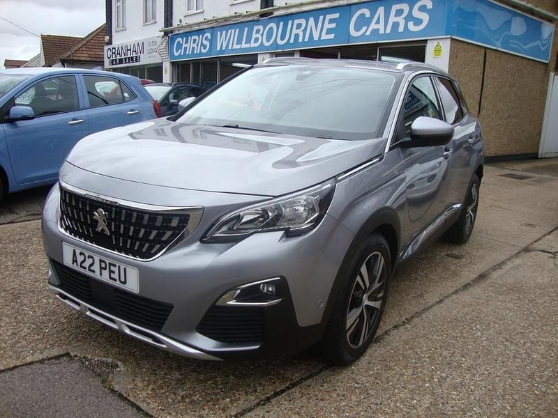 Artense grey metallic Used 2019 Peugeot 3008 Allure Hatchback | £16,495 (Fair price) - Image 1/4