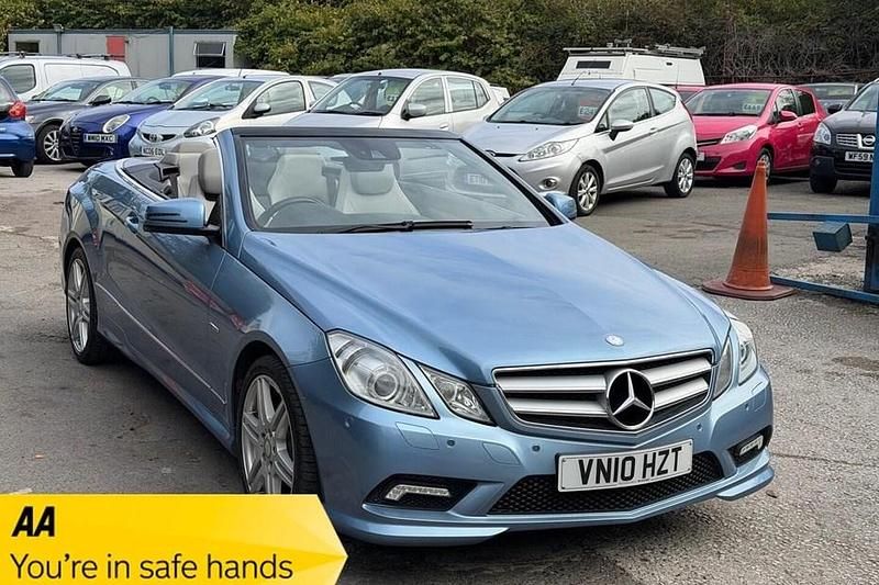 Blue Used 2010 Mercedes E350 Cabriolet | £4,489 (Fair price) - Image 1/1