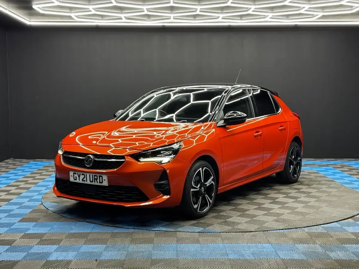 Used Vauxhall Corsa Ultimate 100 HP (73 kW) 2021 Orange Hatchback