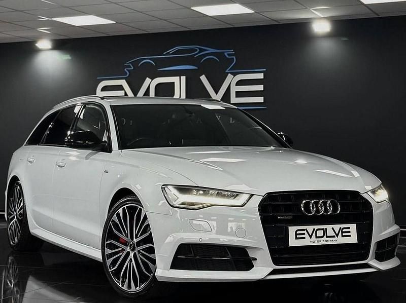 Used Audi A6 Black Edition 272 HP (200 kW) 2019 White Estate