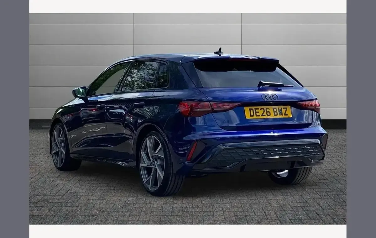 New Audi A3 Black Edition 147 HP (108 kW) 2026 Blue Hatchback