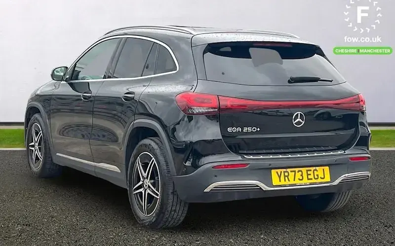 Used Mercedes EQA250+ AMG line 139 kW (190 HP) 2023 Black SUV