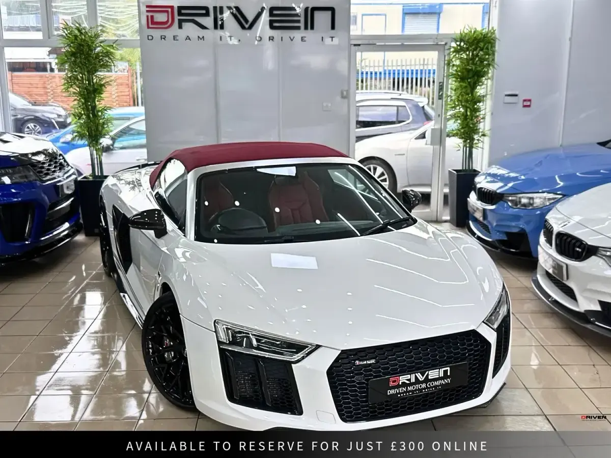 Used Audi R8 Coupé Advanced 602 HP (442 kW) 2018 White Coupe